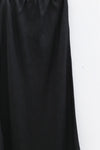 BASERANGE Linen Skirt Portugal BAS-SKDY-SL-000-HEI Black